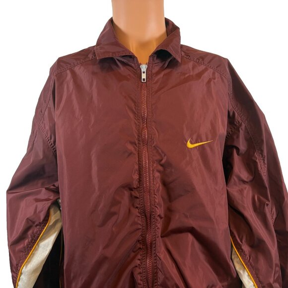 Gold Mens Red Windbreaker Men's San Francisco 49ers Mitchell Ness